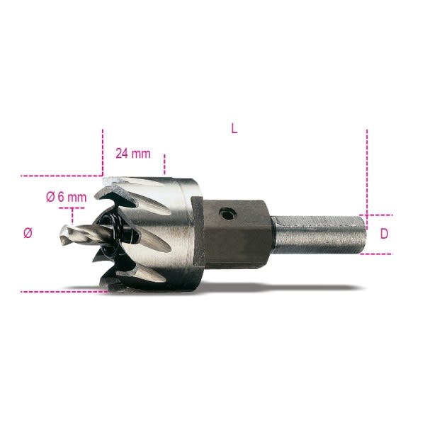 BM SPA - BMM004510022 Frese a tazza in acciaio HSS interamente rettificate
