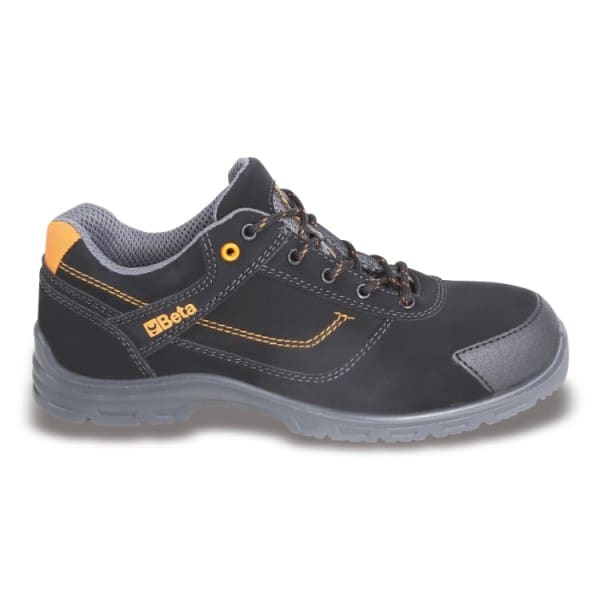 BM SPA - BMM072140035 SCARPE BASSE PELLE FLEX S3 BLACK FN 35