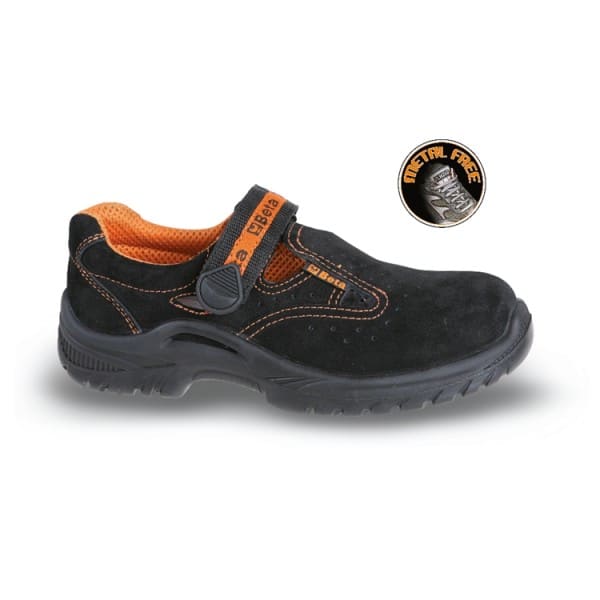 BM SPA - BMM072160344 SANDALI SCAMOSCIATI BLACK UNISEX BKK 44