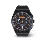 BM SPA - BMM095930050 Cronografo, cassa in acciaio, water resistant 5ATM, cinturino in silicone