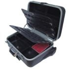BM SPA - BMM1817 VALIGIA TROLLEY NERA ABS PORTAUTENSILI
