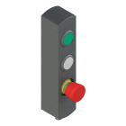 PIZZATO ELETTRICA - PZZBN AC3ZA26 PULSANTIERA DI COMANDO SERIE BN