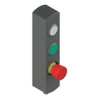 PIZZATO ELETTRICA - PZZBN AC3ZA74 PULSANTIERA DI COMANDO SERIE BN