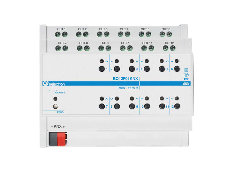 EELECTRON SPA - EEXBO12F01KNX MODULO DIN UNIV. 12 OUT PLUS