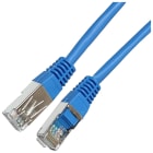 LINK4COM SRLS - LK4BP015FU6-BE Patch cord cat.6 F/UTP 1,5m PVC blue