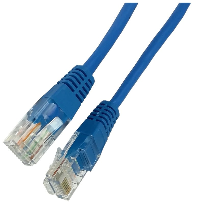 LINK4COM SRLS - LK4BP015UU6-BE Patch cord cat.6 U/UTP 1,5m PVC blue