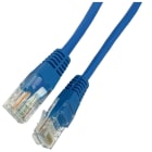 LINK4COM SRLS - LK4BP010UU6-BE Patch cord cat.6 U/UTP 1m PVC blue