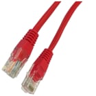 LINK4COM SRLS - LK4BP005UU6-RD Patch cord cat.6 U/UTP 0,5m PVC red