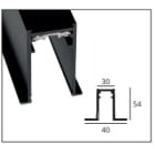 BRILUX GMBH SRL - BRIB500-TRE0303 TRACK DA INCASSO 3M BIANCO