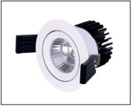 BRILUX SRL - BR1B502-R17803 ANELLO ORIENTABILE ROTONDO 78MM BIANCO