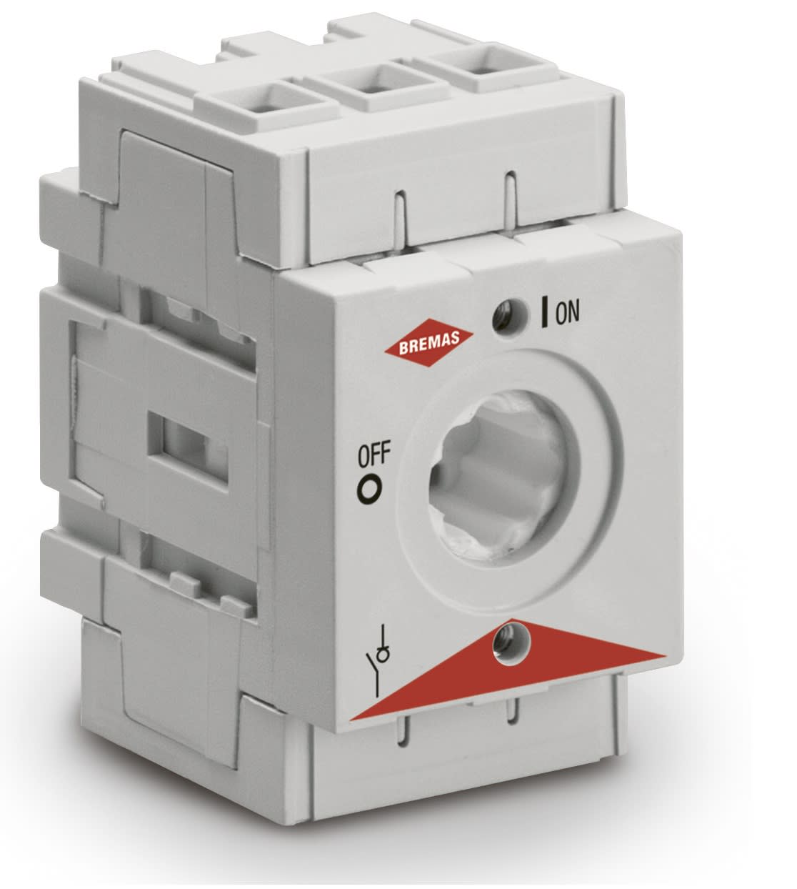 BREMAS ERSCE - BRMDS0323RRK6 SEZ 3P 32A RQ 28MM GR/N 67X67MM 3LUC