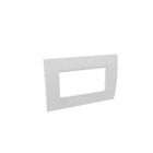 BTICINO - BTI120056BA INTERLINK - PLACCA 4MOD LL BIA COLONNE P