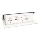 BTICINO - BTI150483NW INCARA - POP-UP 2XP30 + P17/11 + USB C P