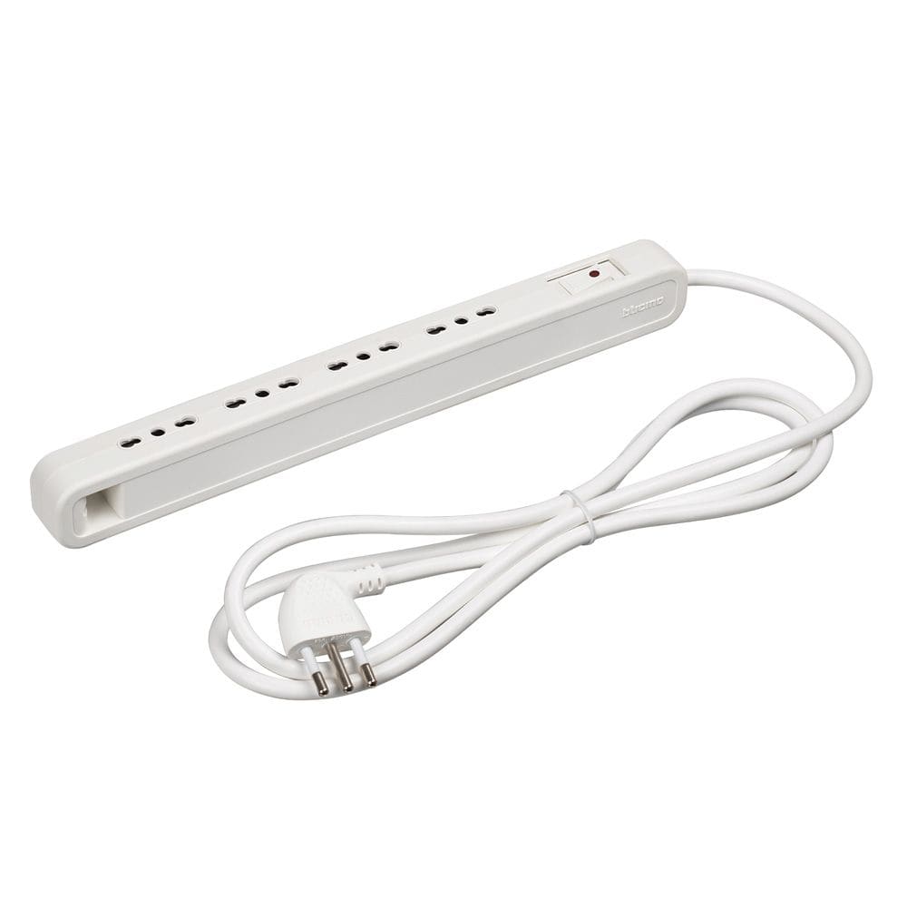 BTICINO - BTI3631USDB Ultraslim-Multipresa 10/16A int. Safe bi