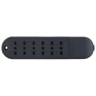 BTICINO - BTI3659G SLIM6-MULTIPRESA 10/16A SENZA CAVO GRIGI