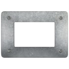 BTICINO - BTIAM4803NAR MATIX - PLACCA+SUPP 3P NATIVE ANTIRIMOZI