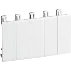 BTICINO - BTIF215FP COPRIFORO BIANCO 5DIN CON PREFRATT 1/2 M