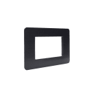 BTICINO - BTIJA4804EN MATIXGO - PLACCA 4P BLACK NICKEL