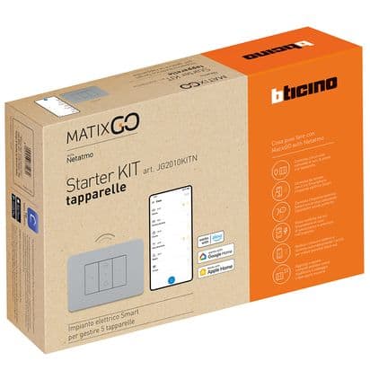 BTICINO - BTIJG2010KITN MATIXGO - STARTER KIT TAPPARELLE NEW GRI