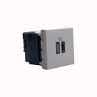 BTICINO - BTIJG4294C MATIXGO - CARICATORE USB C PD 2M GRIGIO