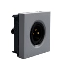 BTICINO - BTIJG4296 MATIXGO - CONNETTORE XRL 3 PIN M GRIGIO