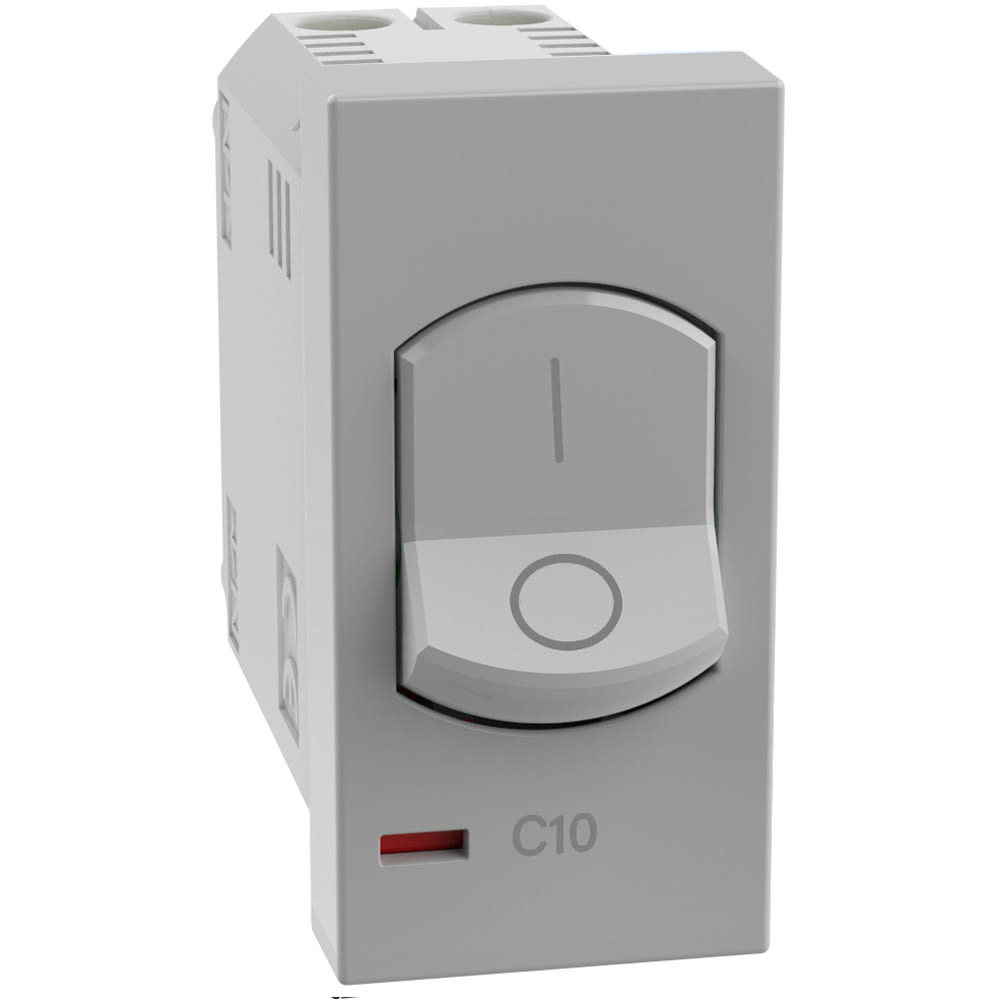 BTICINO - BTIJG4301A10 MATIXGO - MCB 1P+N 10A GRIGIO