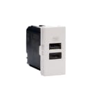 BTICINO - BTIJW4191AC MATIXGO - CARICATORE USB AC 1M BIANCO