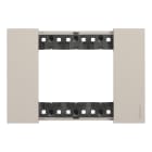 BTICINO - BTIKA4803KM L.NOW - PLACCA 3P SABBIA