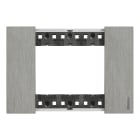 BTICINO - BTIKA4803ZG L.NOW - PLACCA 3P ACCIAIO