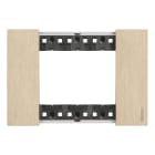 BTICINO - BTIKA4803ZW L.NOW - PLACCA 3P ORO