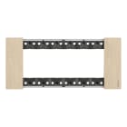 BTICINO - BTIKA4806ZW L.NOW - PLACCA 6P ORO