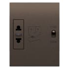 BTICINO - BTIKB4177 L.NOW- presa rasoio 230V bronze