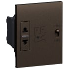 BTICINO - BTIKB4177 L.NOW- presa rasoio 230V bronze