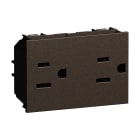BTICINO - BTIKB4188 L.NOW - PRESA DUPLEX US 2P+T 15A BRONZE
