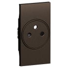 BTICINO - BTIKB55F L.NOW - cover presa FR/BE FLAT 2M bronze