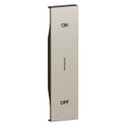 BTICINO - BTIKC01MHAG L.NOW - COVER MH ON-OFF 1M CHAMPAGNE