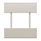 BTICINO - BTIKC52 L.NOW - cover presa US-EU/US 3M champagn