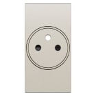 BTICINO - BTIKC55F L.NOW - cover presa FR/BE FLAT 2M champa