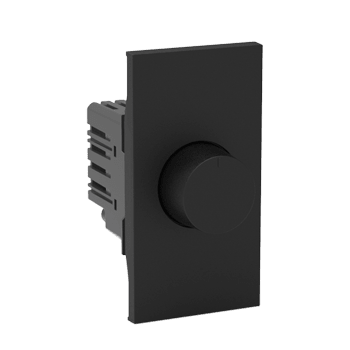 BTICINO - BTIKG4017 L.NOW - FAN CONTROL 2M 240V 0-1-2-3 NERO