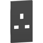 BTICINO - BTIKG50 L.NOW - COVER PRESA BS NERO