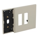 BTICINO - BTIKM8103M02 L.NOW - FRAME 3M SABBIA MOSTR DOPPIA PRE