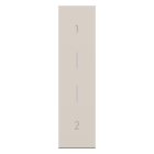 BTICINO - BTIKMM23MH L.NOW - cover MH 1-2 1M sabbia