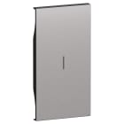 BTICINO - BTIKS01M2 L.NOW - COVER COMANDO 2 MOD. STEEL