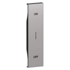 BTICINO - BTIKS01MHAG L.NOW - COVER MH ON-OFF 1M STEEL