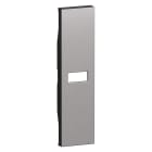BTICINO - BTIKS11C L.NOW - cover caricatore 1USB 1M steel