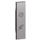 BTICINO - BTIKS11H L.NOW - COVER HOTEL 1M STEEL