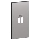 BTICINO - BTIKS12C L.NOW - COVER CARICATORE USB 2M STEEL
