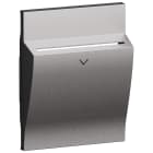 BTICINO - BTIKS22 L.NOW - cover tasca portabadge 3M steel
