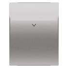 BTICINO - BTIKS22M2 L.NOW - cover tasca portabadge 2M steel