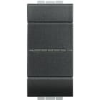 BTICINO - BTIL4053N LL - DEVIATORE AX 1P 10A 1M ANTRACITE